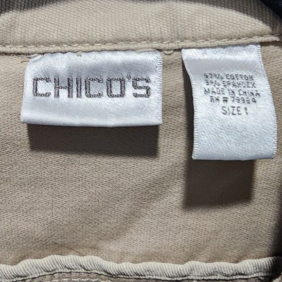 Perhaps You Were Born for Such A Time As This Upcycled Chicos Jacket, Size 8 - Picture 6 of 9